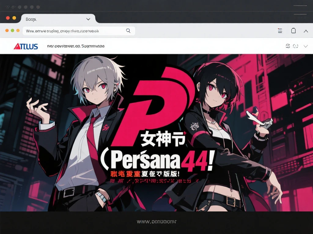 《女神异闻录4》重制版域名变动，或暗示游戏即将揭晓？