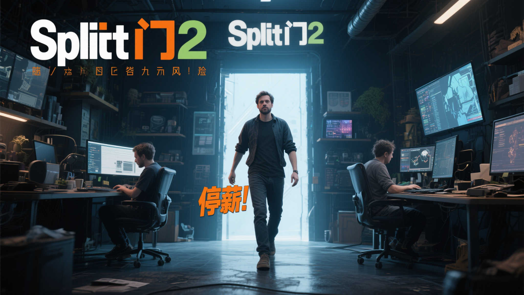 激情驱动！《分裂门2》创始人宣布停止领取工资，全心投入工作