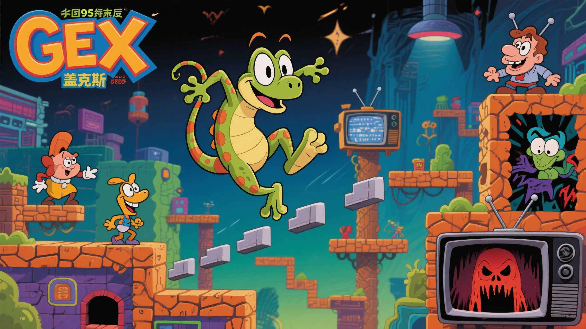 动作经典回归！《GEX三部曲》6月16日震撼登陆主机与PC